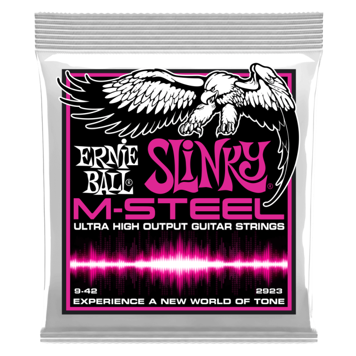 Acquista ERNIE BALL 2923 Super Slinky M-Steel Electric Guitar Strings 9-42 online | Merula Strumenti Musicali