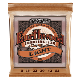 Acquista ERNIE BALL 2148 EARTHWOOD PHOSPHOR BRONZE LIGHT 11-52 online | Merula Strumenti Musicali