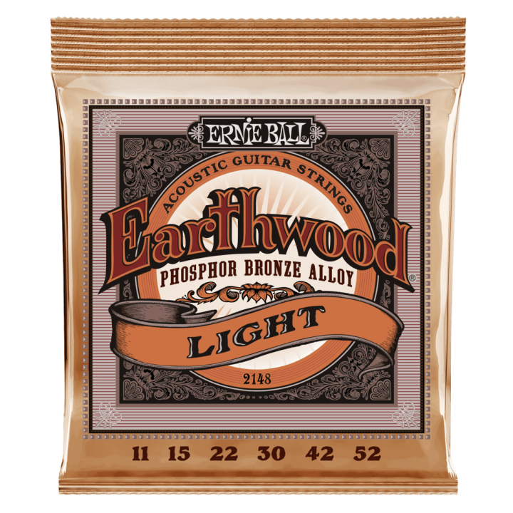 Acquista ERNIE BALL 2148 EARTHWOOD PHOSPHOR BRONZE LIGHT 11-52 online | Merula Strumenti Musicali