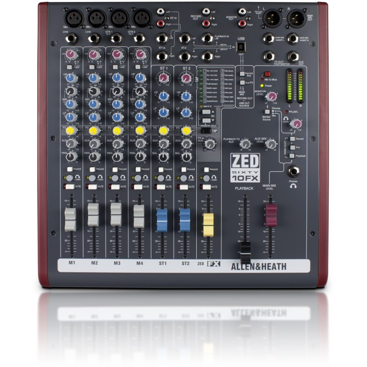 ALLEN&HEATH | ZED60 10FX Mixer analogico