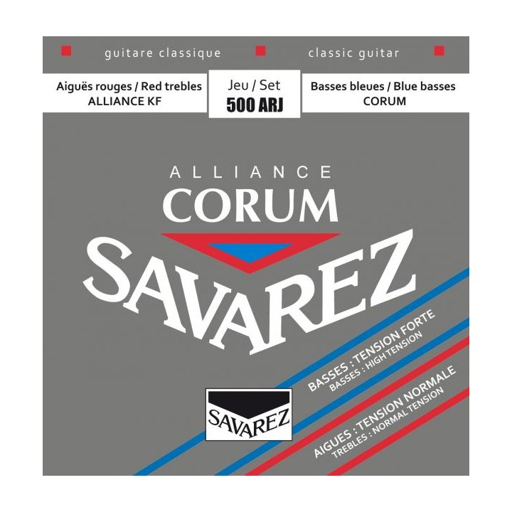 Acquista SAVAREZ 500ARJ ALLIANCE CORUM set mixed tension online | Merula Strumenti Musicali