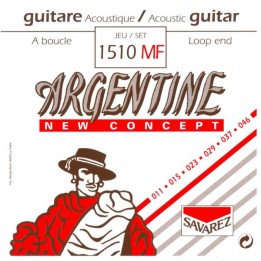 Acquista SAVAREZ 1510MF ARGENTINE LOOP END Acoustic jazz guitar set light tension online | Merula Strumenti Musicali